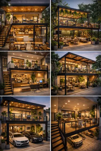 Mezannine Cafe Modern di Cilandak Barat